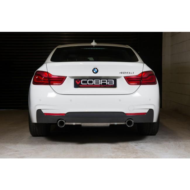 Cobra Sport BMW 420D (F36/F36 LCI) (13-20) Dual Exit 440i Style Exhaust Conversion - Wayside Performance 