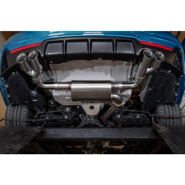 Cobra Sport BMW 420i (F32/F33/F36) (13-20) Quad Exit M4 Style Performance Exhaust Conversion - Wayside Performance 