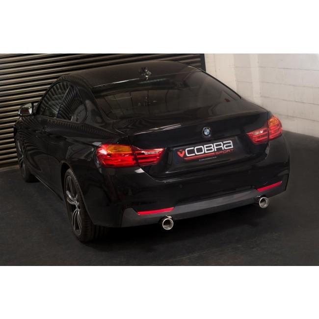 Cobra Sport BMW 430D (F32/F33/F36) (13-20) 440i Style Dual Exit Exhaust Conversion - Wayside Performance 
