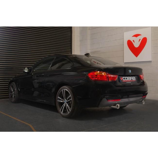 Cobra Sport BMW 430D (F32/F33/F36) (13-20) 440i Style Dual Exit Exhaust Conversion - Wayside Performance 