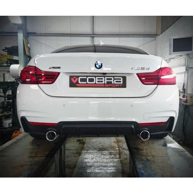 Cobra Sport BMW 435D (F32/F33/F36) 440i Style Dual Exit Exhaust Conversion - Wayside Performance 