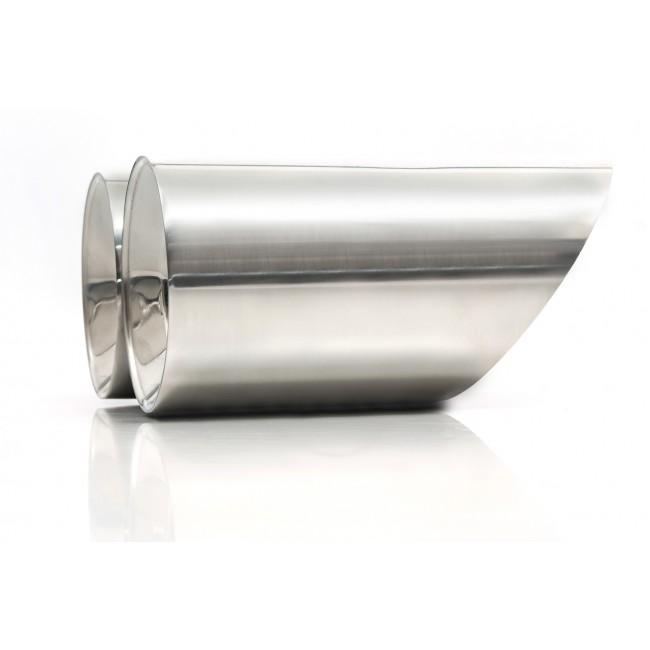 Cobra Sport BMW 335i Exhaust Tailpipes - Larger 3.5" M Performance Tips - Replacement Slip-on OE Style - Wayside Performance 