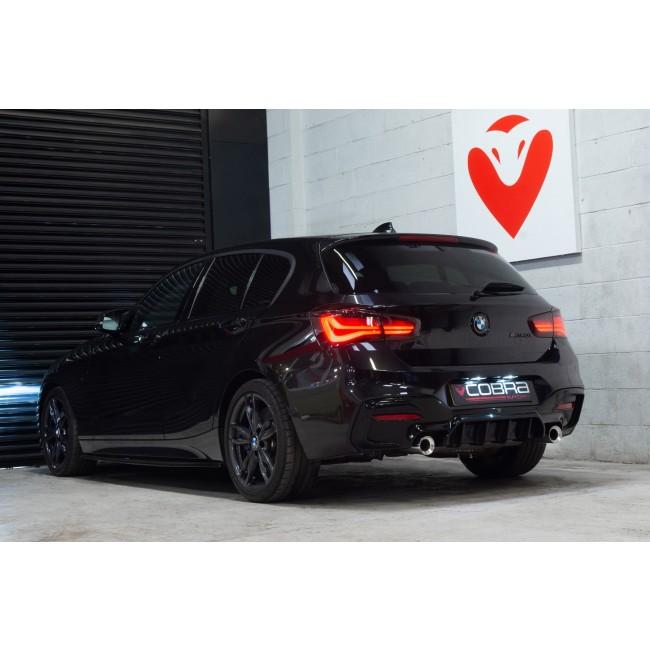 Cobra Sport BMW 340i Exhaust Tailpipes - Larger 3.5" M Performance Tips - Replacement Slip-on OE Style - Wayside Performance 