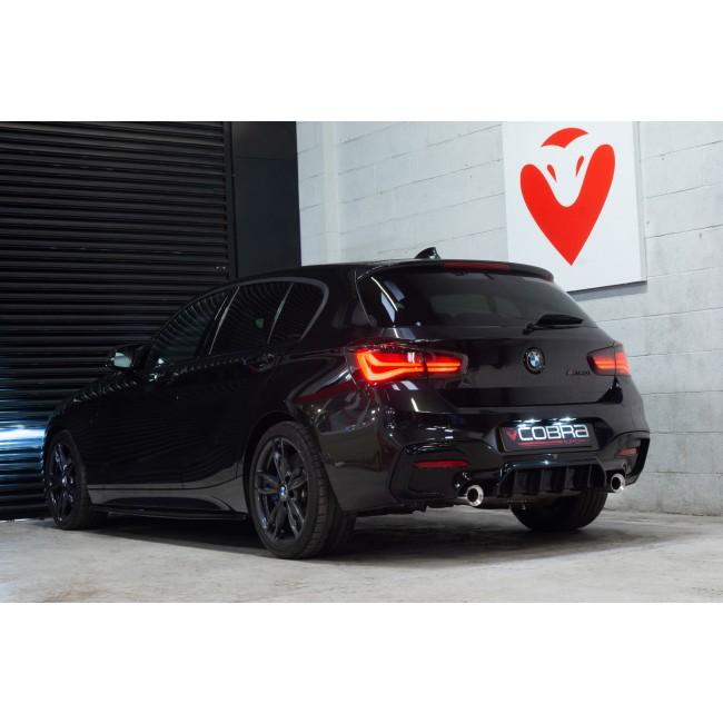 Cobra Sport BMW M140i Exhaust Tailpipes - Larger 3.5" M Performance Tips - Replacement Slip-on OE Style - Wayside Performance 