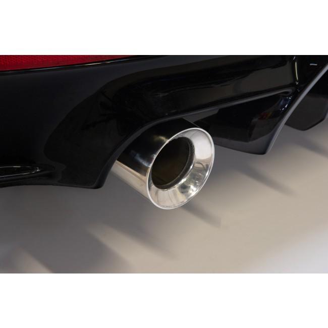 Cobra Sport BMW 340i Exhaust Tailpipes - Larger 3.5" M Performance Tips - Replacement Slip-on OE Style - Wayside Performance 