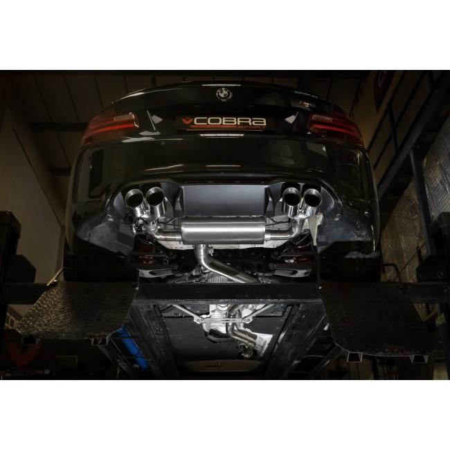 Cobra Sport BMW M2 (F87) Coupe 3" Valved Cat Back Performance Exhaust - Wayside Performance 