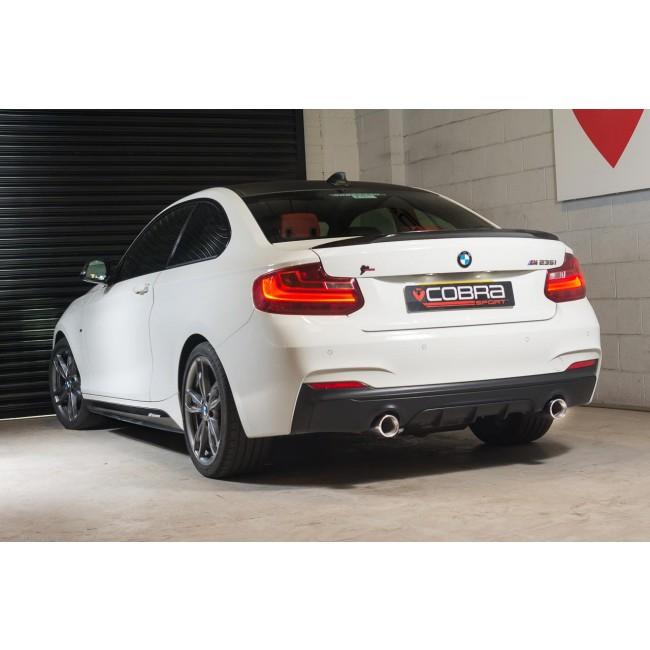 Cobra Sport BMW M235i (F22) Cat Back Performance Exhaust - Wayside Performance 