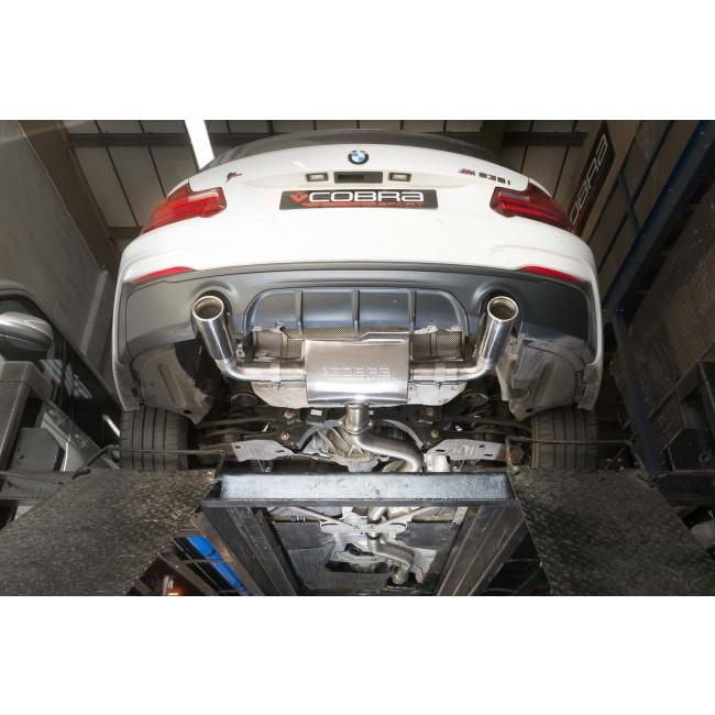 Cobra Sport BMW M235i (F22) Cat Back Performance Exhaust - Wayside Performance 