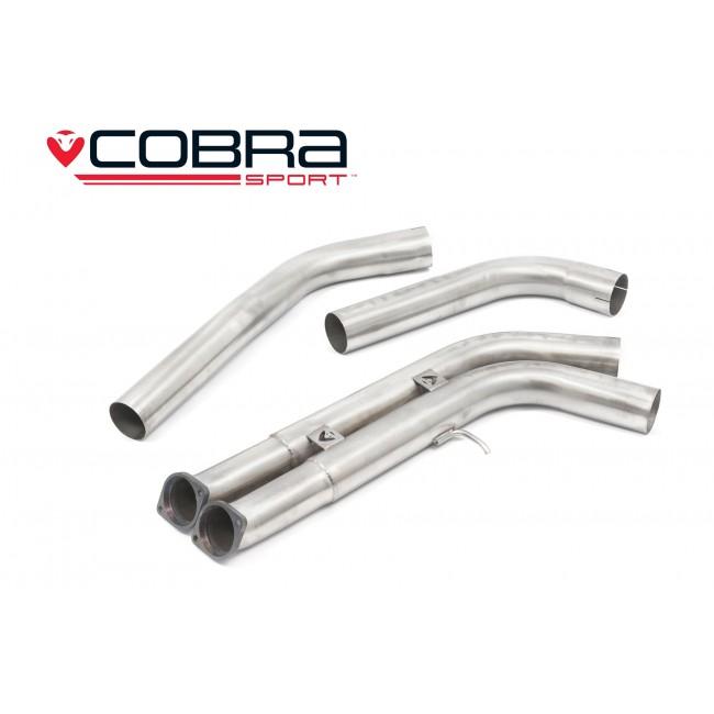 Cobra Sport BMW M3 (F80) 3" Secondary De-Cat Bypass Performance Exhaust - Wayside Performance 