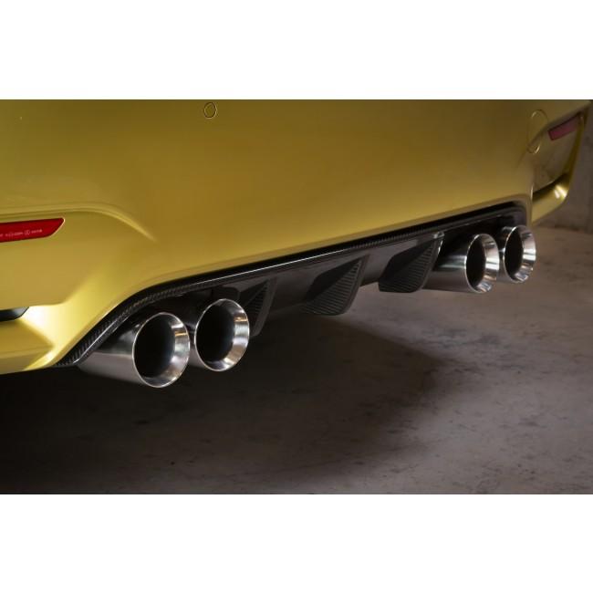 Cobra Sport BMW M4 Competition (F82 LCI) Coupé 3" Valved Secondary GPF Back Performance Exhaust - Wayside Performance 
