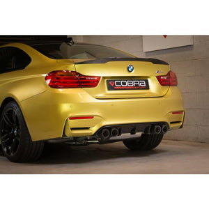 Cobra Sport BMW M4 Competition (F82 LCI) Coupé 3" Valved Secondary GPF Back Performance Exhaust - Wayside Performance 