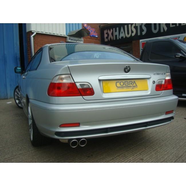 Cobra Sport BMW 316i/318i (E46) Cat Back Performance Exhaust - Wayside Performance 