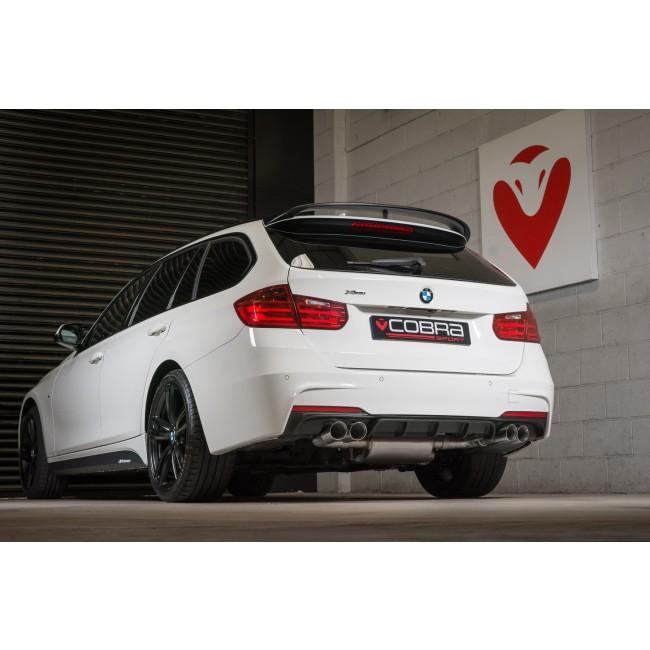 Cobra Sport BMW 330D (F30/F31) Quad Exit M3 Style Exhaust Conversion - Wayside Performance 