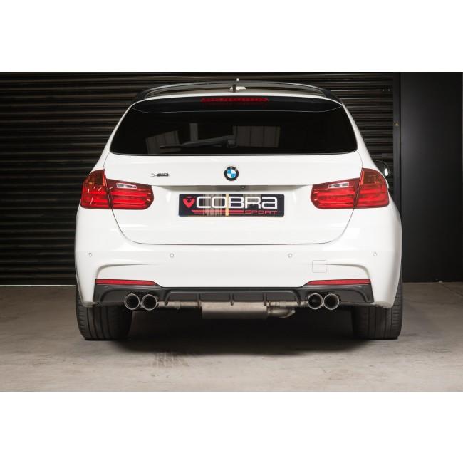 Cobra Sport BMW 330D (F30/F31) Quad Exit M3 Style Exhaust Conversion - Wayside Performance 