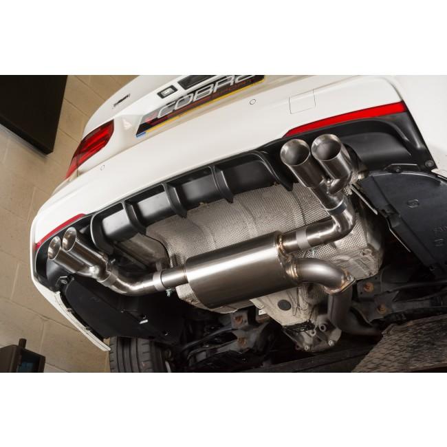 Cobra Sport BMW 430D (F32/F33/F36) (13-20) Quad Exit M4 Style Performance Exhaust - Wayside Performance 
