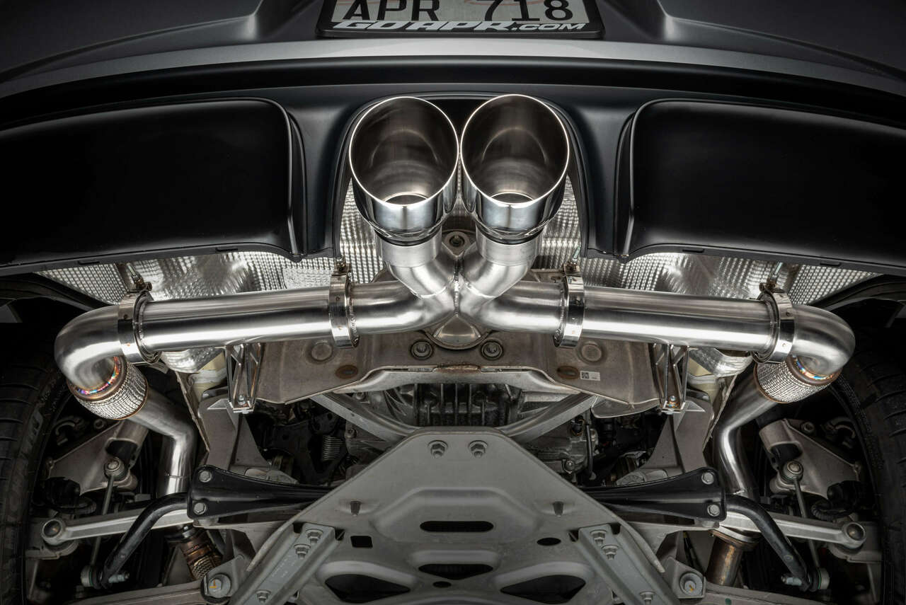 APR Exhaust Suite - (982) 718 Boxster/Cayman Catback - Wayside Performance 