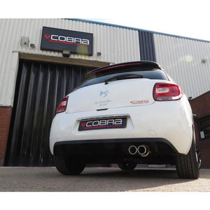 Cobra Sport Citroen DS3 1.6 THP Cat Back Performance Exhaust - Wayside Performance 