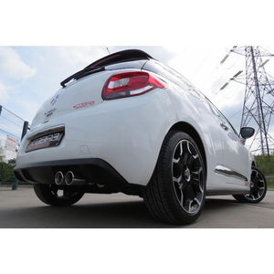 Cobra Sport Citroen DS3 1.6 THP Cat Back Performance Exhaust - Wayside Performance 