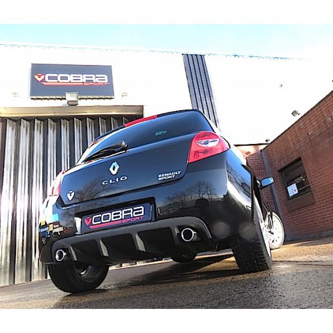 Cobra Sport Renault Clio RS 197 (06-09) Cat Back Performance Exhaust - Wayside Performance 