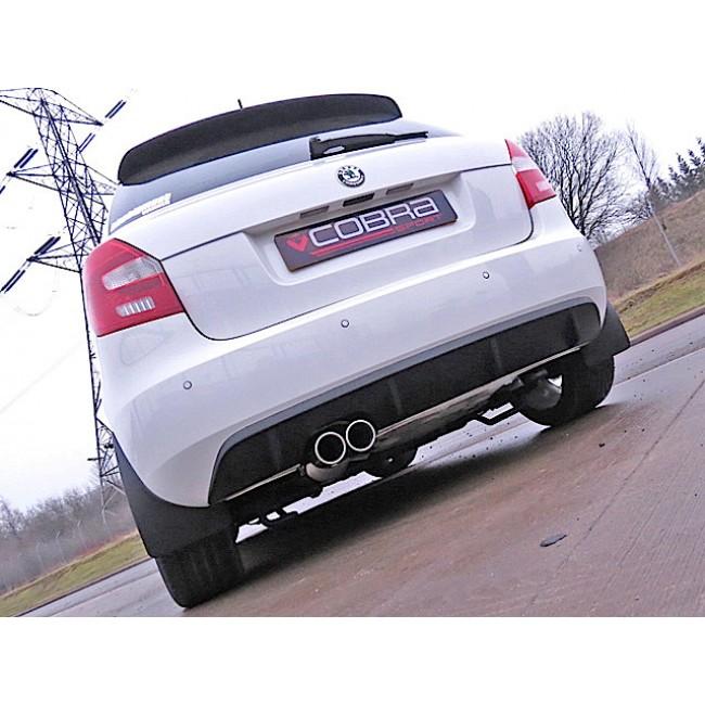 Cobra Sport Skoda Fabia VRS 1.4 TSI (10-14) Cat Back Performance Exhaust - Wayside Performance 
