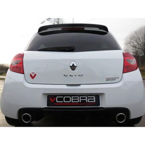 Cobra Sport Renault Clio RS 200 (09-12) Cat Back Performance Exhaust - Wayside Performance 