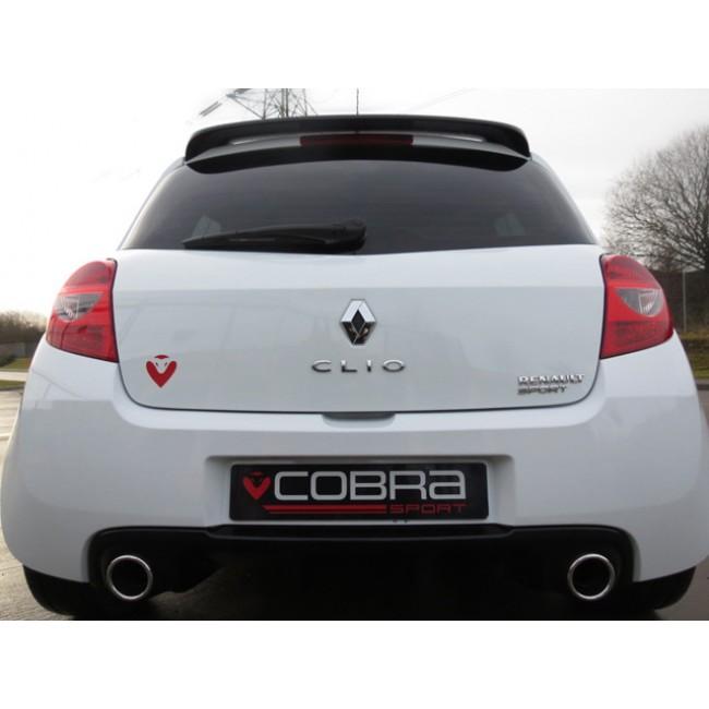 Cobra Sport Renault Clio RS 200 (09-12) Cat Back Performance Exhaust - Wayside Performance 