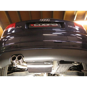 Cobra Sport Audi A3 (8P) 2.0 TFSI Quattro (3 Door) Cat Back Performance Exhaust - Wayside Performance 