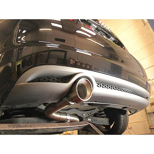 Cobra Sport Audi A3 (8P) 2.0 TDI 2WD (2008-12) (3 Door) Single Tip Cat Back Performance Exhaust - Wayside Performance 