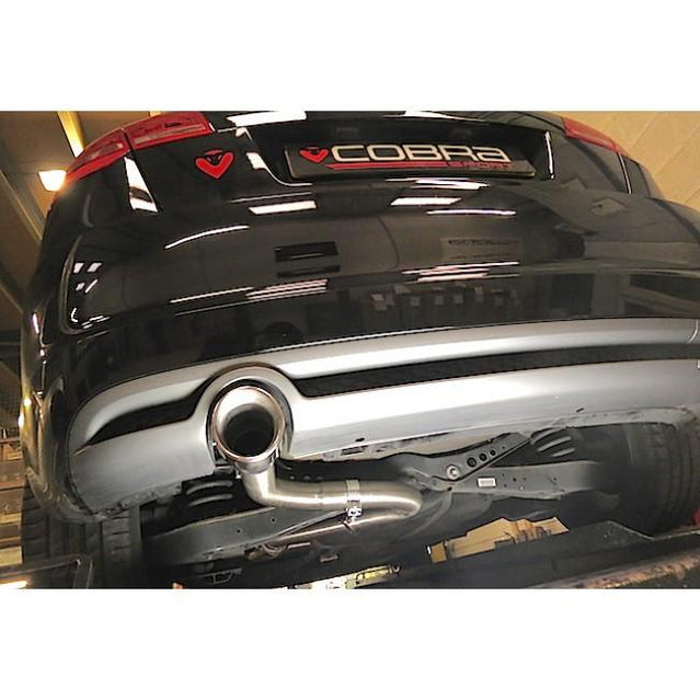 Cobra Sport Audi A3 (8P) 2.0 TDI 2WD (2008-12) (3 Door) Single Tip Cat Back Performance Exhaust - Wayside Performance 