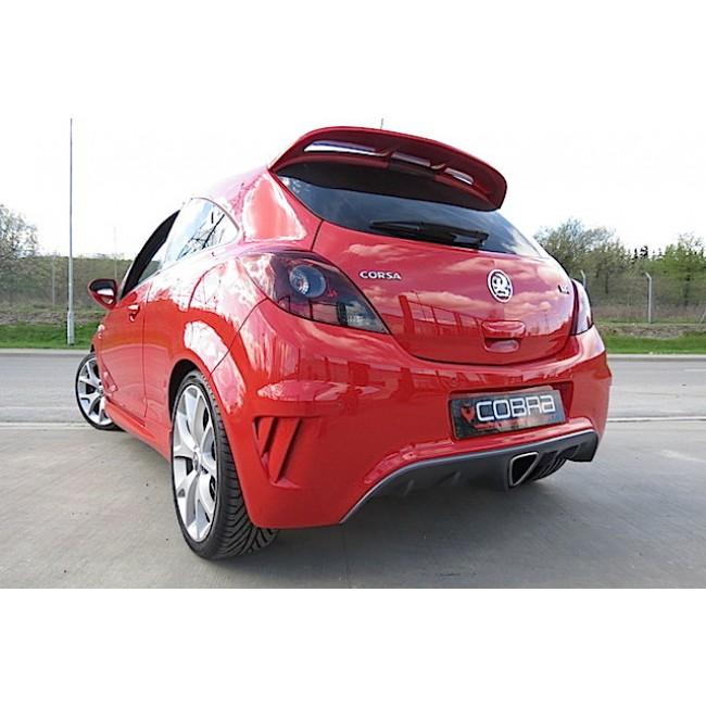 Vauxhall Corsa D VXR (07-09) Turbo Back Performance Exhaust - Wayside Performance 