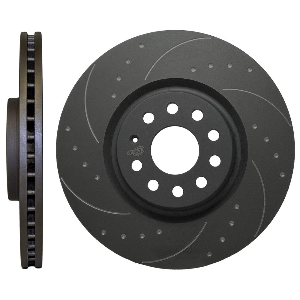 RTS Performance Brake Discs – Ford Focus ST225 (MK2), Volvo V50 T5 – 320mm – Front Fitment (RTSBD-7225F) - Wayside Performance 