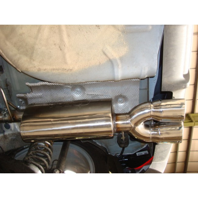 Cobra Sport Ford Fiesta (Mk7) (1.25/1.4/1.6) Cat Back Performance Exhaust - Wayside Performance 