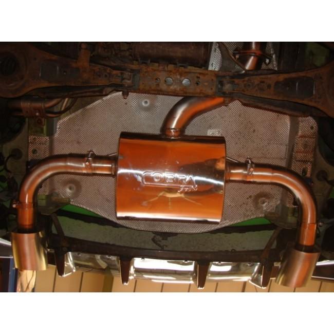 Cobra Sport Ford Focus RS (Mk2) Cat Back Performance Exhaust - Wayside Performance 