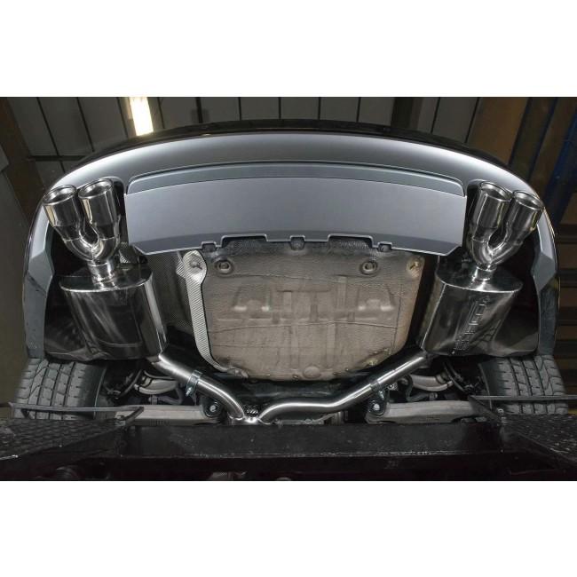 Cobra Sport Audi A5 2.0 TDI Coupe (S-Line) Dual Exit S5 Style Performance Exhaust Conversion - Wayside Performance 