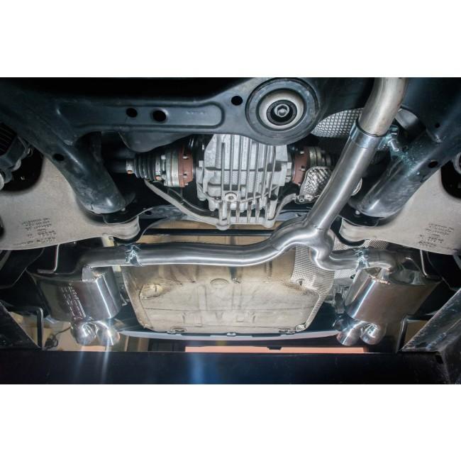 Cobra Sport Audi A5 2.0 TDI Coupe (S-Line) Dual Exit S5 Style Performance Exhaust Conversion - Wayside Performance 