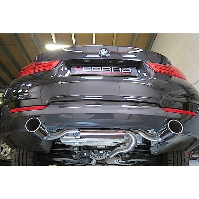 Cobra Sport BMW 320D Diesel (F30/F31) Dual Exit 340i Style Performance Exhaust Conversion - Wayside Performance 