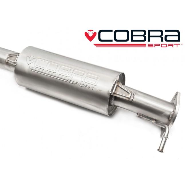 Cobra Sport Ford Fiesta (Mk7) ST 180/200 (2.5") Cat Back Performance Exhaust - Wayside Performance 