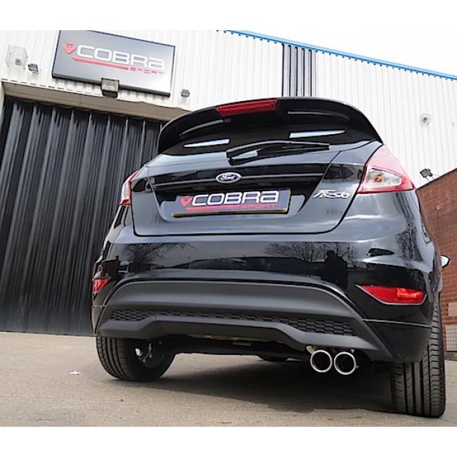 Cobra Sport Ford Fiesta (Mk7) 1L EcoBoost (Zetec S) Catback Performance Exhaust - Wayside Performance 