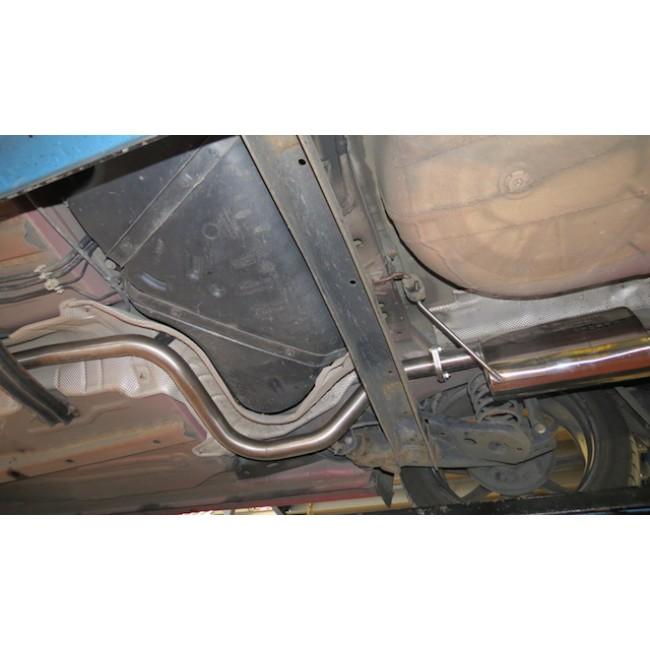 Cobra Sport Ford Fiesta (Mk7) (1.25/1.4/1.6) Cat Back Performance Exhaust - Wayside Performance 