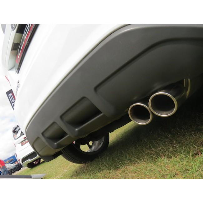 Cobra Sport Ford Fiesta (Mk7) (1.25/1.4/1.6) Cat Back Performance Exhaust - Wayside Performance 