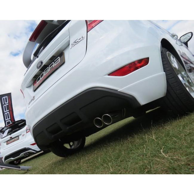 Cobra Sport Ford Fiesta (Mk7) (1.25/1.4/1.6) Cat Back Performance Exhaust - Wayside Performance 