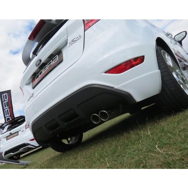 Cobra Sport Ford Fiesta (Mk7) (1.25/1.4/1.6) Cat Back Performance Exhaust - Wayside Performance 