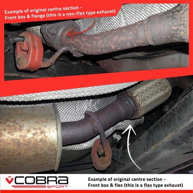 Cobra Sport Ford Fiesta (Mk7) (1.25/1.4/1.6) Cat Back Performance Exhaust - Wayside Performance 