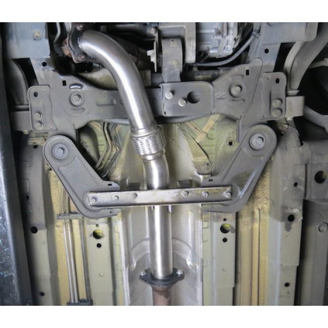 Cobra Sport Ford Focus ST 225 (Mk2) Front Pipe Performance Exhaust - Wayside Performance 