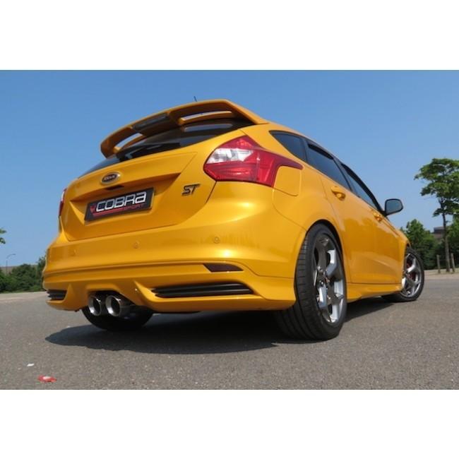 Cobra Sport Ford Focus ST 250 (Mk3) Cat Back Performance Exhaust - Wayside Performance 