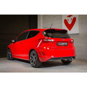 Cobra Sport Ford Fiesta (Mk8) 1L EcoBoost ST-Line Venom Rear Box Delete Performance Exhaust - Wayside Performance 