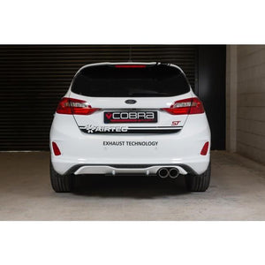 Cobra Sport Ford Fiesta (Mk8.5) (2022-23) ST Cat Back Valved Performance Exhaust - Wayside Performance 