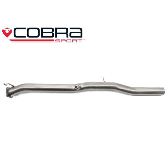 Cobra Sport Ford Fiesta (Mk6) ST 150 Front Pipe Sports Cat / De-Cat Performance Exhaust - Wayside Performance 