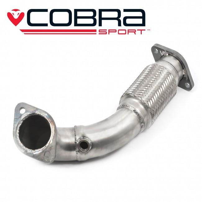Cobra Sport Ford Fiesta (Mk6) ST 150 Front Pipe Performance Exhaust - Wayside Performance 
