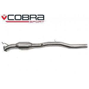 Cobra Sport Ford Fiesta (Mk6) ST 150 Front Pipe Sports Cat / De-Cat Performance Exhaust - Wayside Performance 